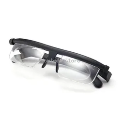 Dial Reading Glasses Myopia Adjustable Lens Eyeglasses Variable Focus Distance Glasses  For Reading