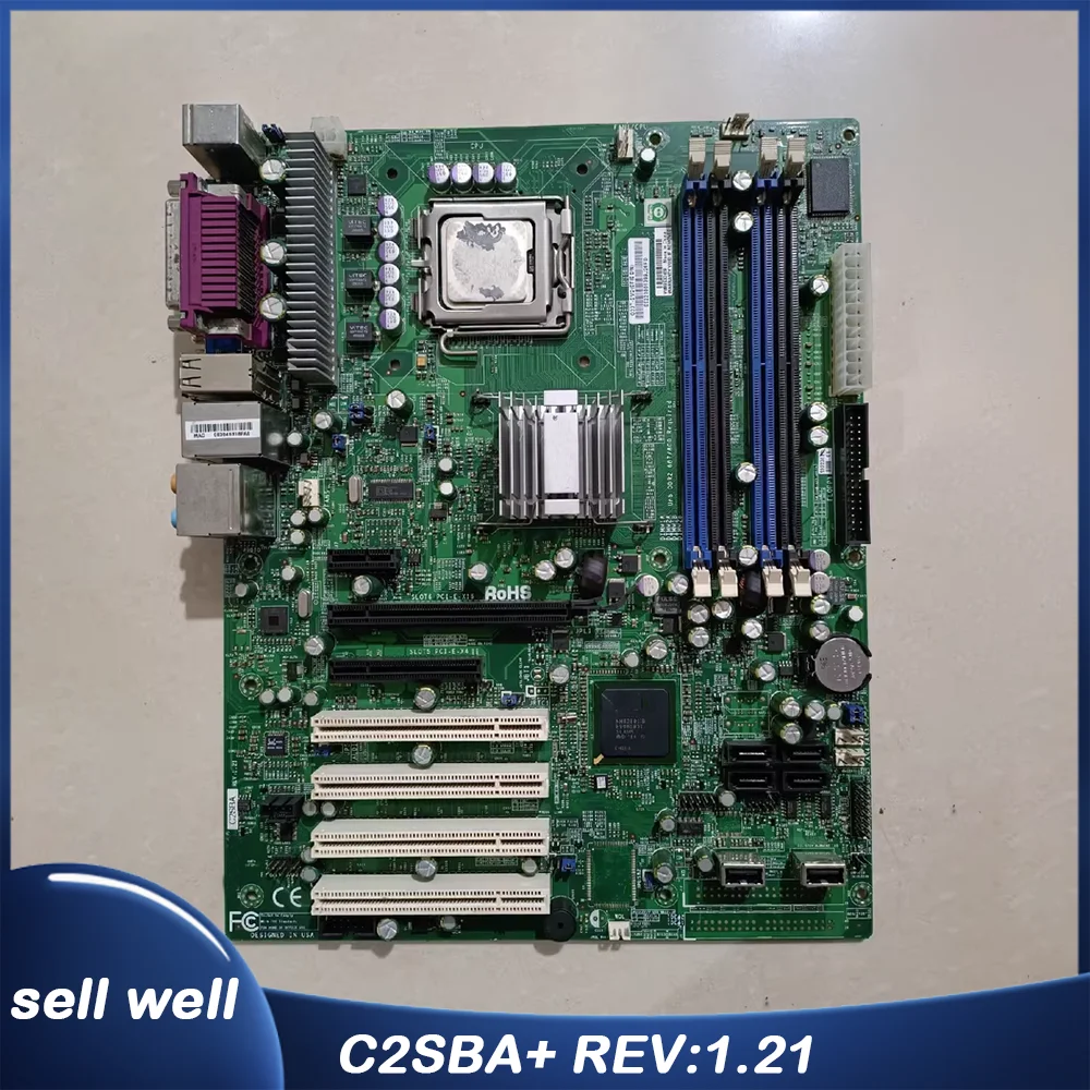 For SUPER-MICRO Single channel server medical workstation motherboard G33T-SM3 C2SBA+ REV:1.21