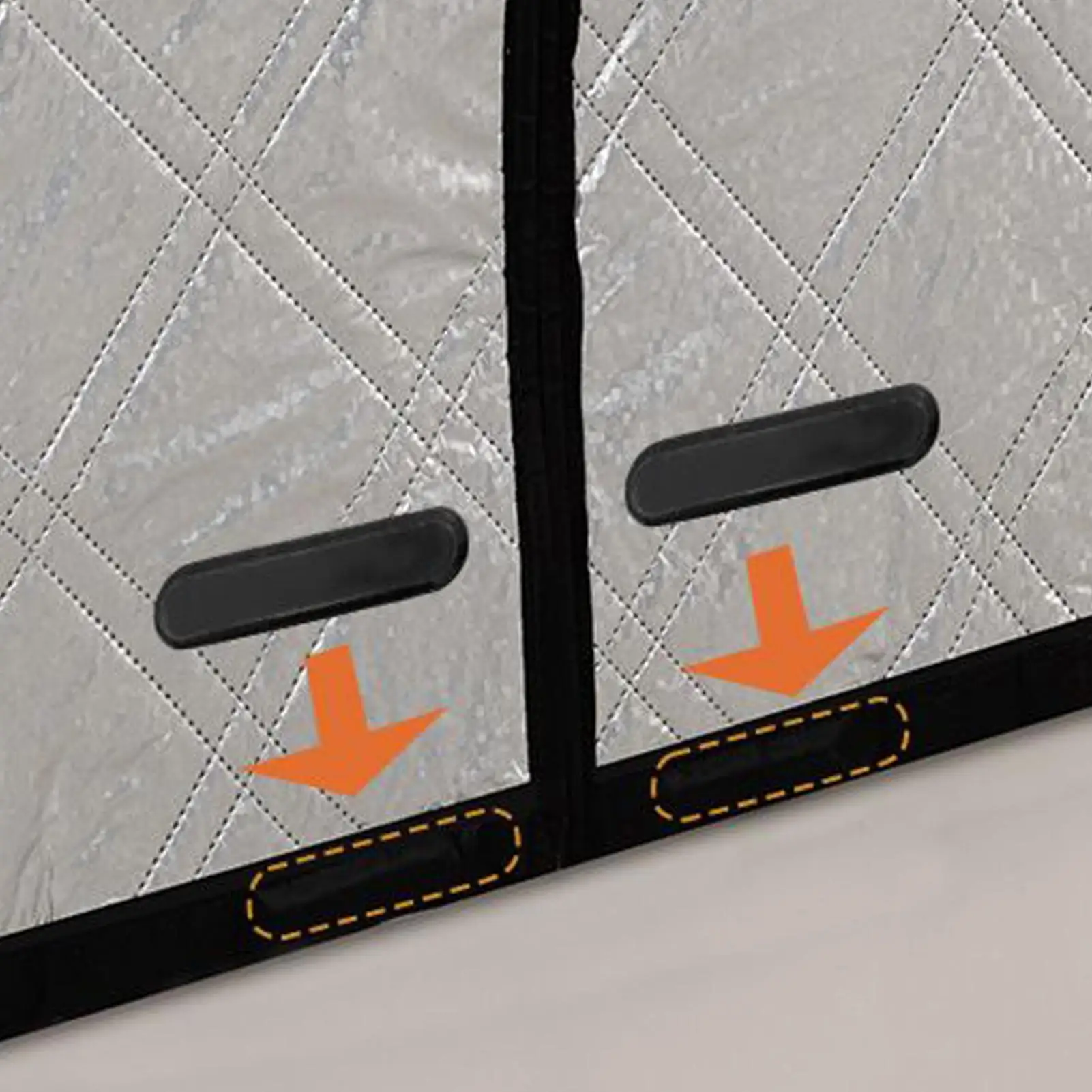 

Термальный дверной чехол для зимы, магнитный блокиратор застежки, изолированный зимний входной чехол для дома, кухни, прихожей, гаража, патио