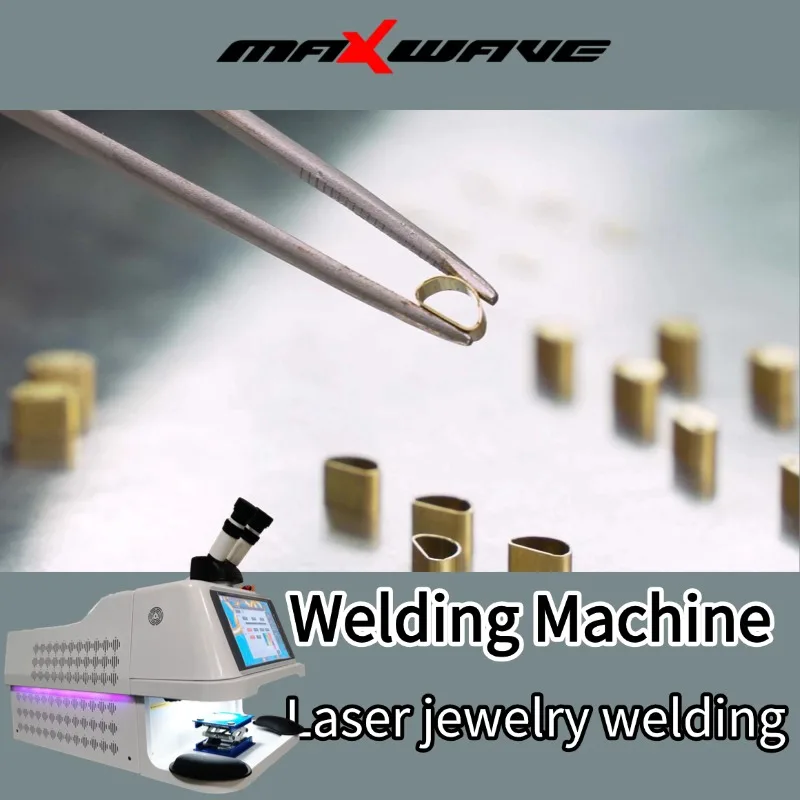 Maxwave High-Power 230W+ YAG Laser Welder for Jewelry, Electronic Components, and Metal Alloys, Precision Spot Welding