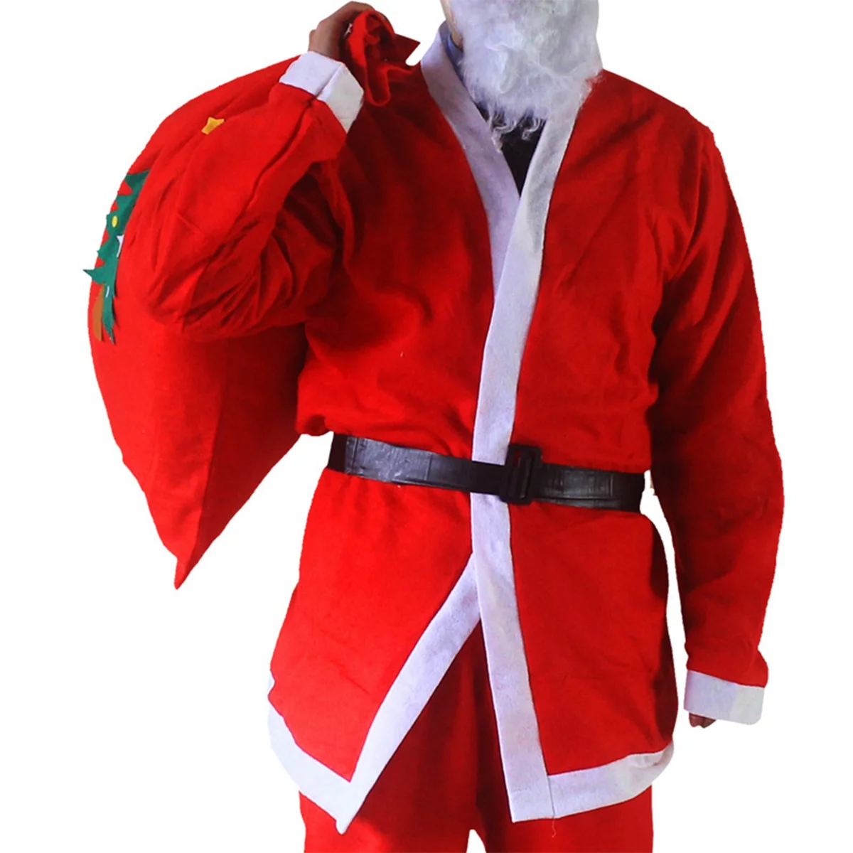 

Christmas Gift Bag 50x70cm Nonwoven Fabric Extra Large Capacity Drawstring Closure Holiday Decor Santa Gift Bags