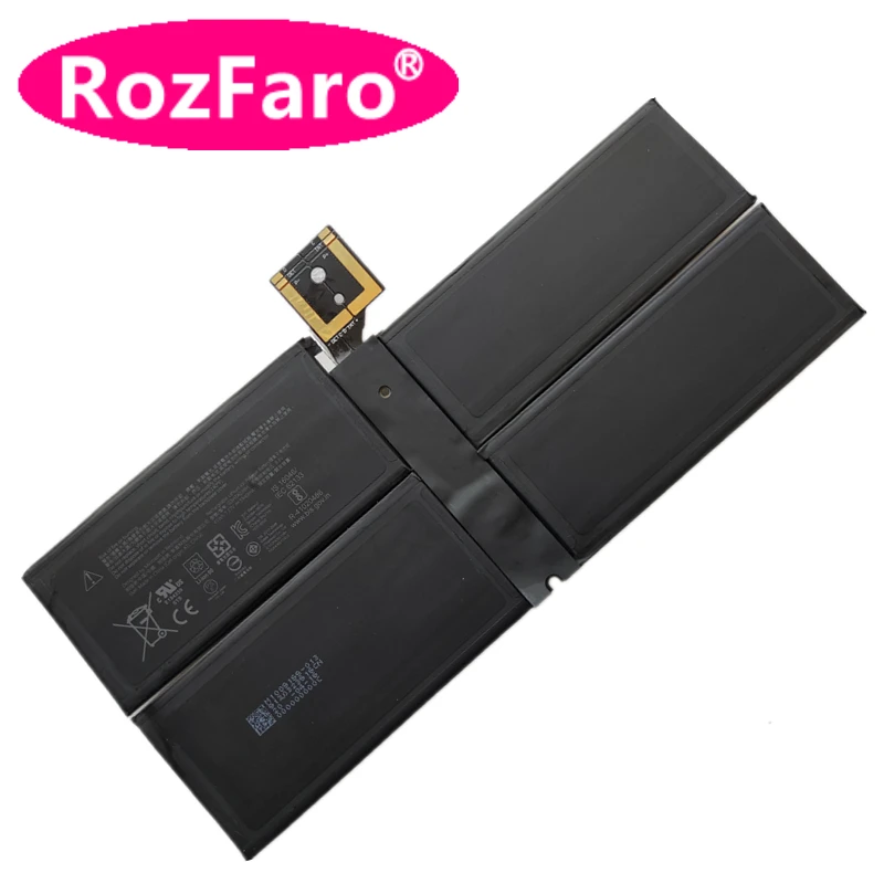 RozFaro For Microsoft Surface Pro 5 1796 Pro6 1807 1809 Tablet PC 12.3 Inch Laptop Battery 7.57V 45Wh G3HTA038H DYNM02