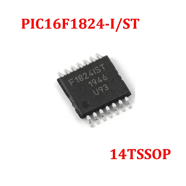 

5/10/50/100PCS PIC16F PIC16F1824 IC MCU Chip 8BIT 7KB FLASH 14TSSOP PIC16F1824-I/ST