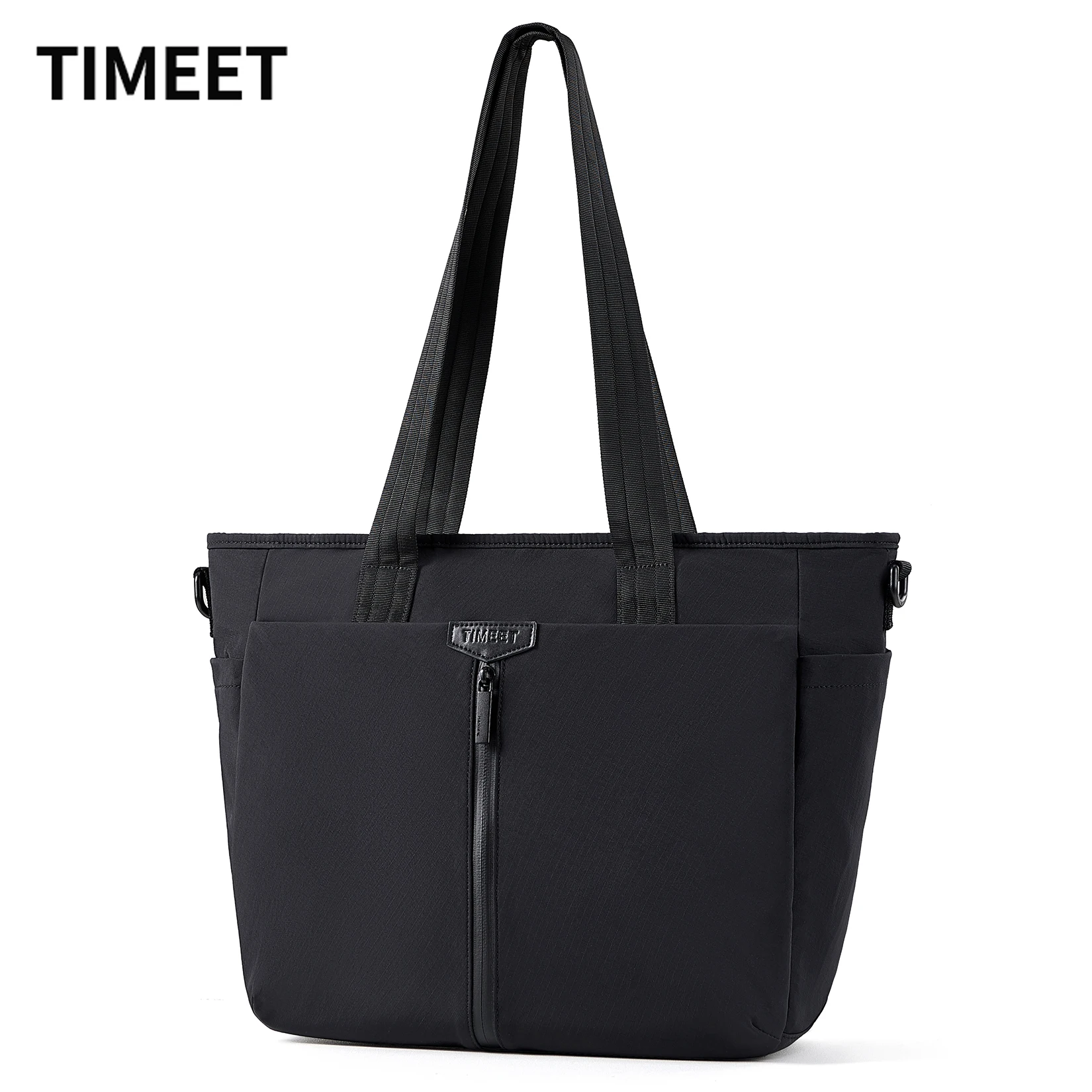 Timeet Laptop Bag For Women Men Single-Shoulder Crossbody Briefcase Large Capacity Waterproof Notebook Bag 15.6 Inch 17 Handbag