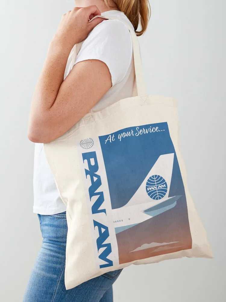 

Pan American World Airways design Tote Bag bags luxury women female bag canvas tote bags tote bag