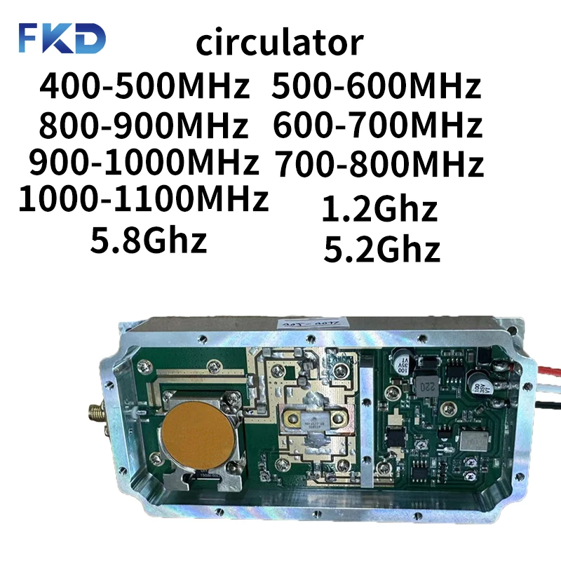 50W 400-500MHZ 900-1050M Drone Tape circulator Module Unmanned Aircraft interception System Advanced  Solution for Drone Defense