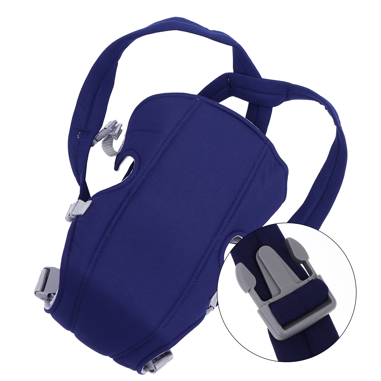 

Breathable Mesh Baby 3-18 Months Infant Adjustable Strap Front Back Toddler Carrier Lightweight Portable Anti-Strangulation Pad