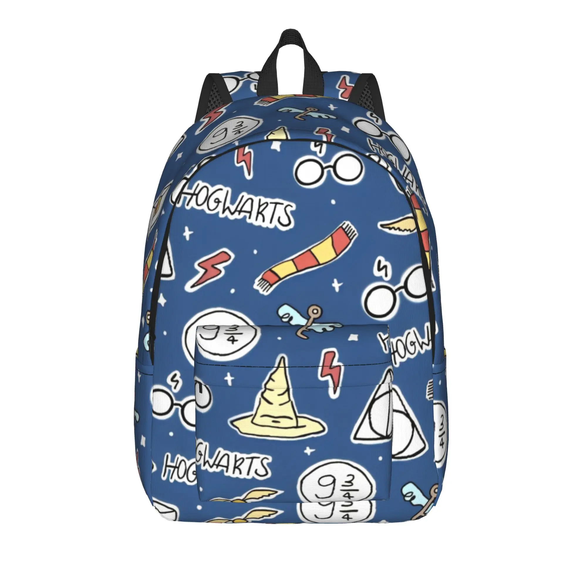 

H-HP-P Harrys potters magic Backpack for Men Women Cool High School Hiking Travel Daypack College Canvas Bags Outdoor