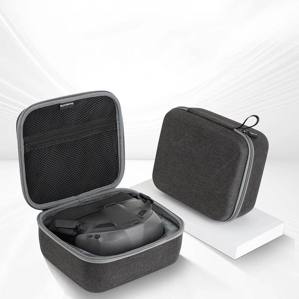 Tas Jinjing Portabel Tas Perjalanan Tahan Benturan untuk Tas Organizer DJI NEO GOGGLES N3