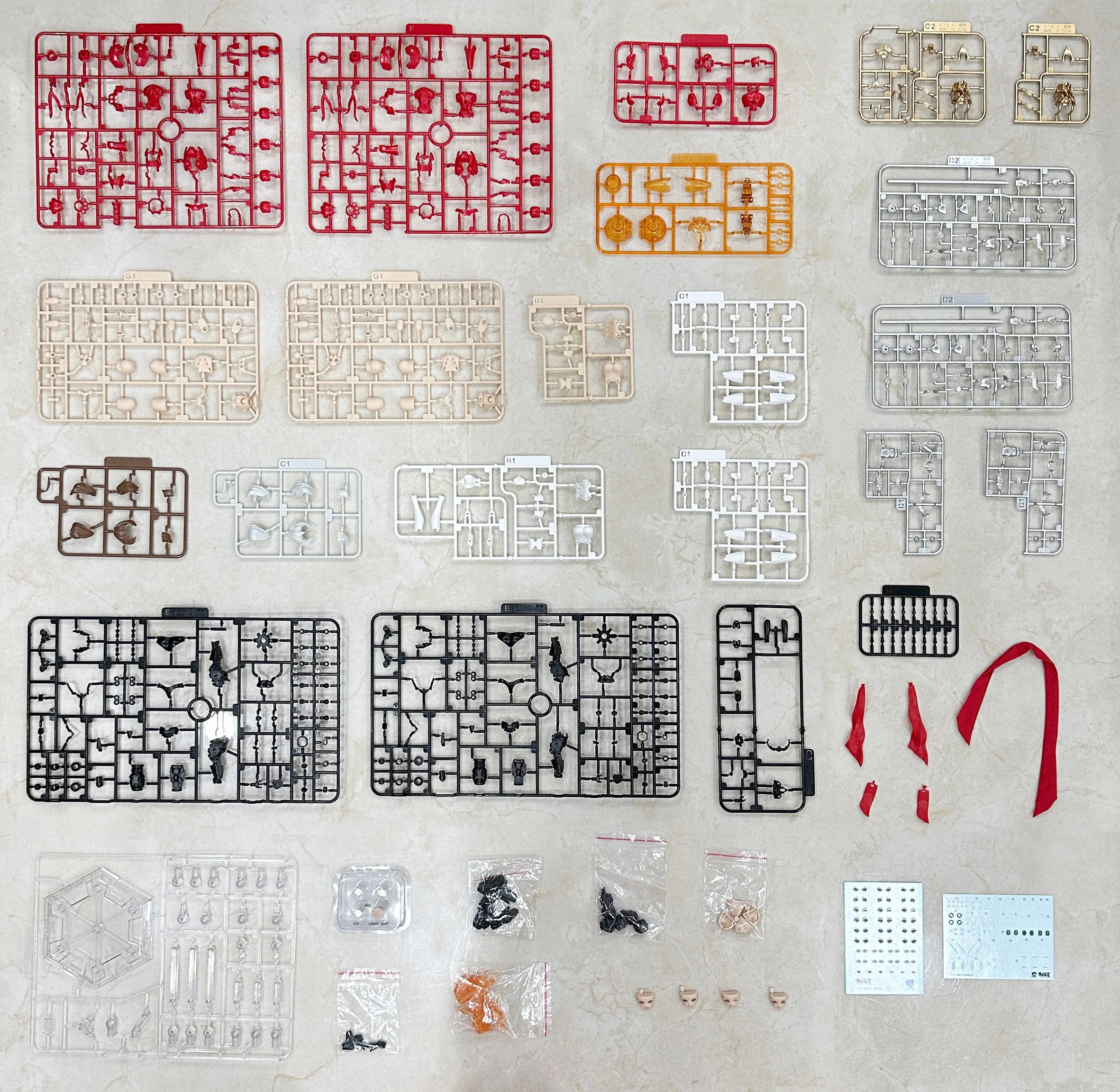 Klub komiksowy w magazynie model wschodni wieczna światło dzienne LINGWANG XINGSHI 1/12 ATK dziewczyna montaż Model akcji zabawkowe roboty rysunek