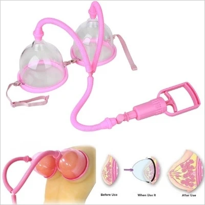 Breast Enlargement Pump Cup Beauty Health Electric Chest Gain Cupping for Women