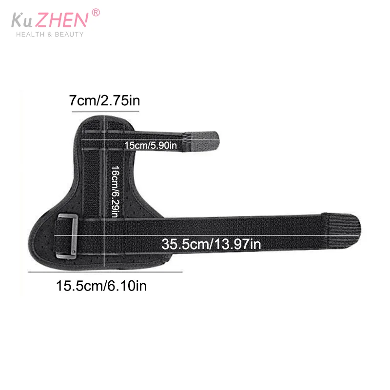 1 pz cinghia fissa borsite correttore regolabile alluce valgo ortesi correttore traspirante borsite per la correzione dell'alluce valgo