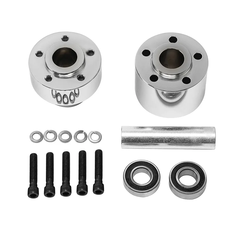 Motorcycle Front/Rear Wheel Hub Single/Dual Disc For Harley Touring Road King Road Glide Street Glide 2008-2023 2019 13 non ABS