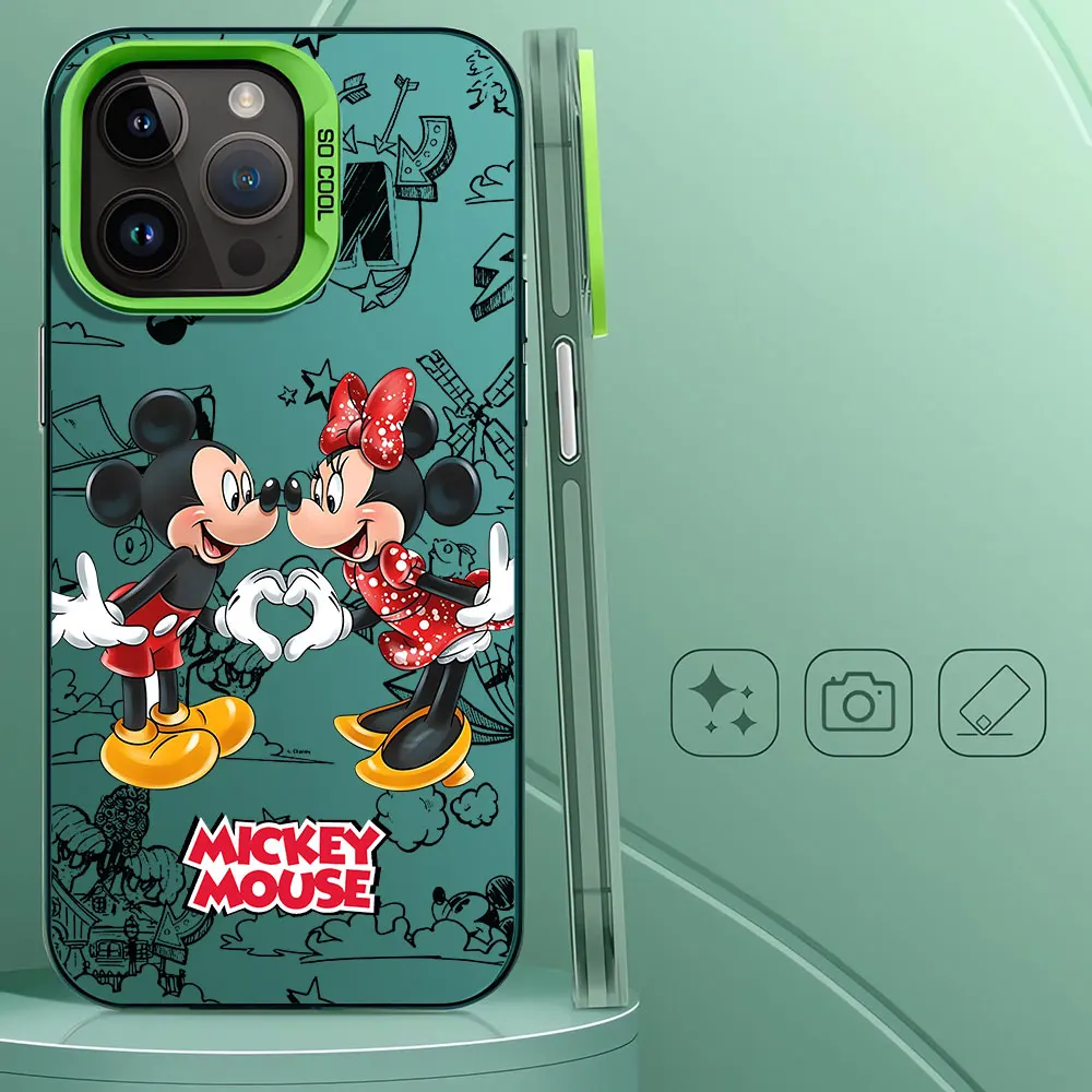 Custodia per telefono Disney Mickey Mouse per Samsung Galaxy S20 FE S22 Plus S21 Ultra S23 Ultra S20 S24 S23 FE Note 20 Cover morbida