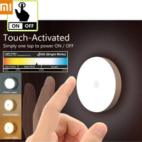 Xiaomi LED Night Light Touch Dimmable 1000mAh Battery USB Rechargeable Night Lamp Magnetic For Bedroom Bedside Table Lighting