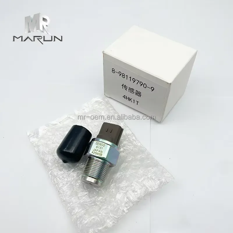 8-98119790-0 4KH1 High-Pressure Pump Sensor for ZX200-3 Excavator High Quality Diesel Engine Part China 499000-6131