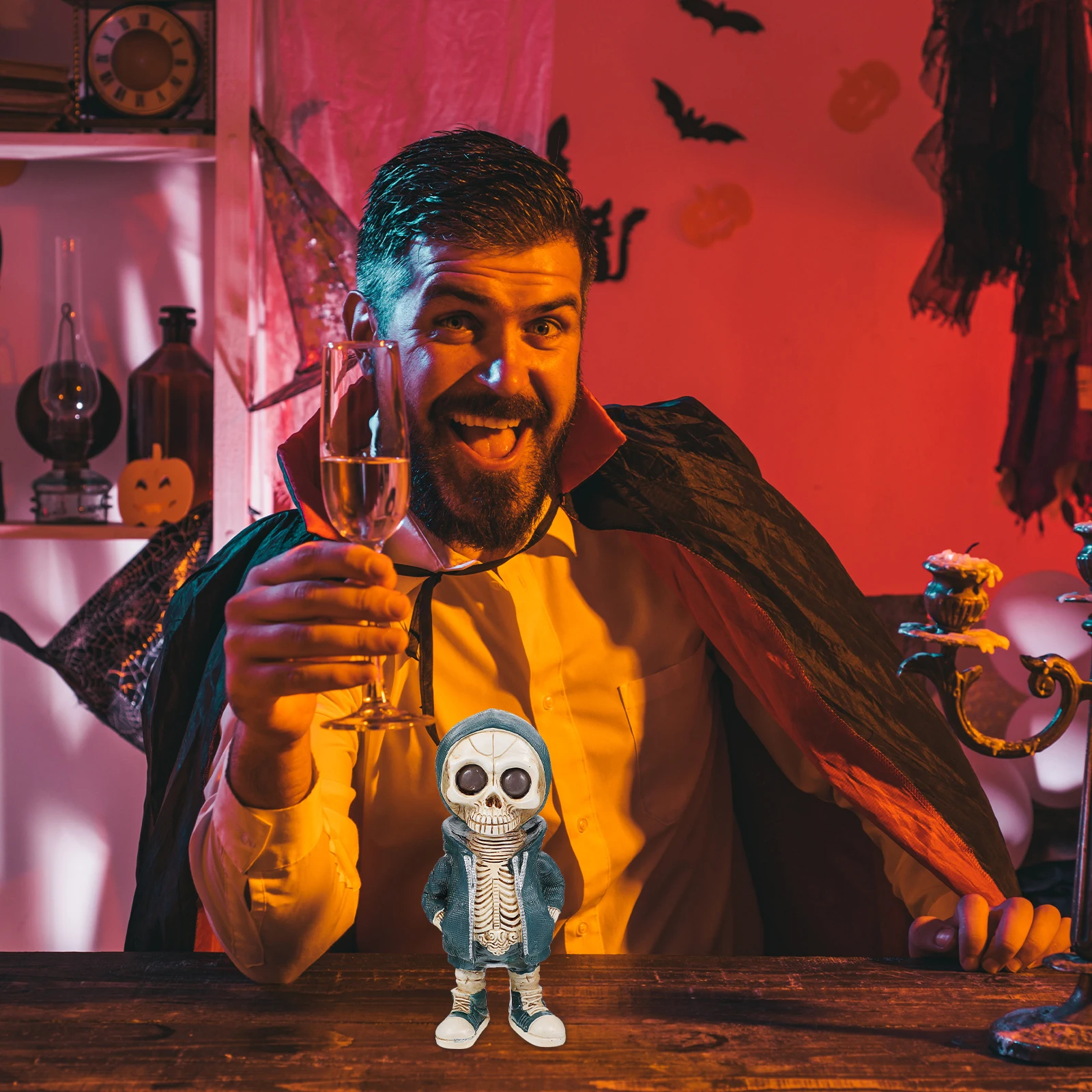 

Distinctive Table Decor Cool Figurine Artistic Gift Idea For Halloween Party Decoration