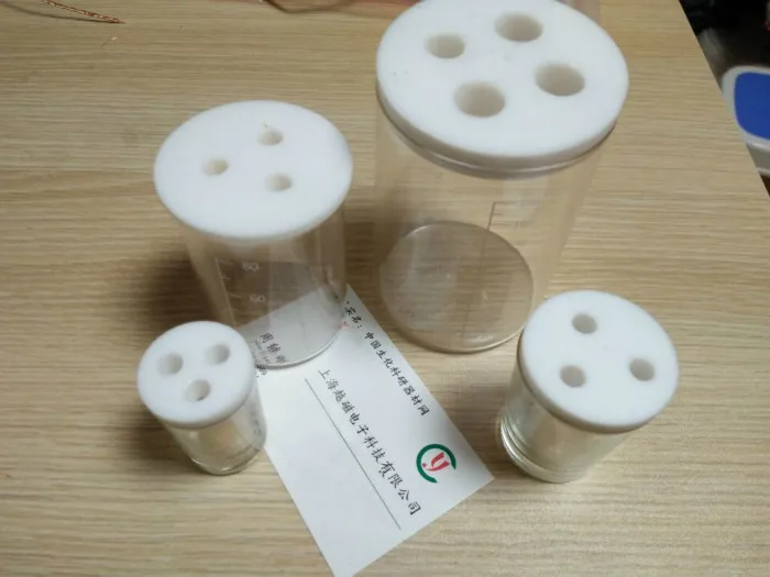 

Glass electrolytic cell, ordinary glass electrolytic cup, unsealed electrolytic cell. 25ml 50ml 100ml 200ml.