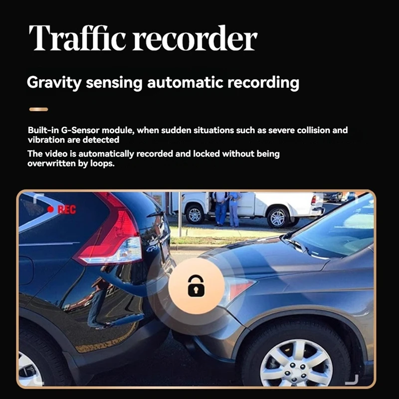 3 Channel Dash Cam For Cars Camera WIFI 1080P Video Recorder Rear View Camera For Vehicle Car DVR Car Accessories