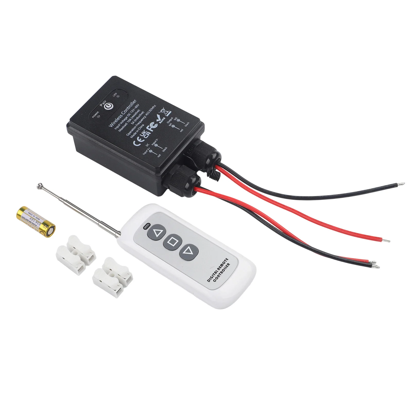 Remote Control Operation Wireless Remote Control Switch Wireless Switch RF Frequency 433.92MHz For Lights For Fans