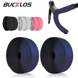 BUCKLOS Road Bike Bar Tapes Silicone EVA Racing Gravel Cycling Handlebar Tapes Cover Soft Bicycle Handle Wrap Anti Slip Strap