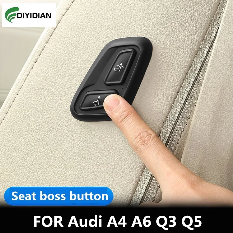 Car co-pilot boss seat upgrade electric remote control adjustment button FOR Audi A4 A6 Q3 Q5  Automobiles Sensors