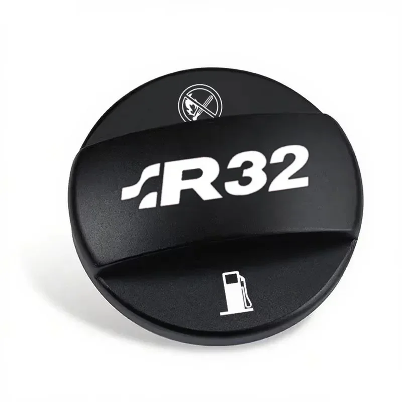 Alloy Car Fuel Cap Oil Box Lid Petrol Tank Covers for Volkswagen VW SR32 Caddy B8 GOLF 5 6 7 Touareg T-ROC CC Rline JETTA Passat