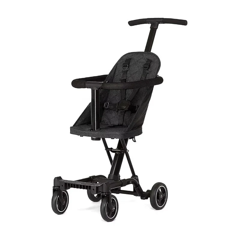 

Lightweight and compact coastal rider stroller that folds easily with one hand