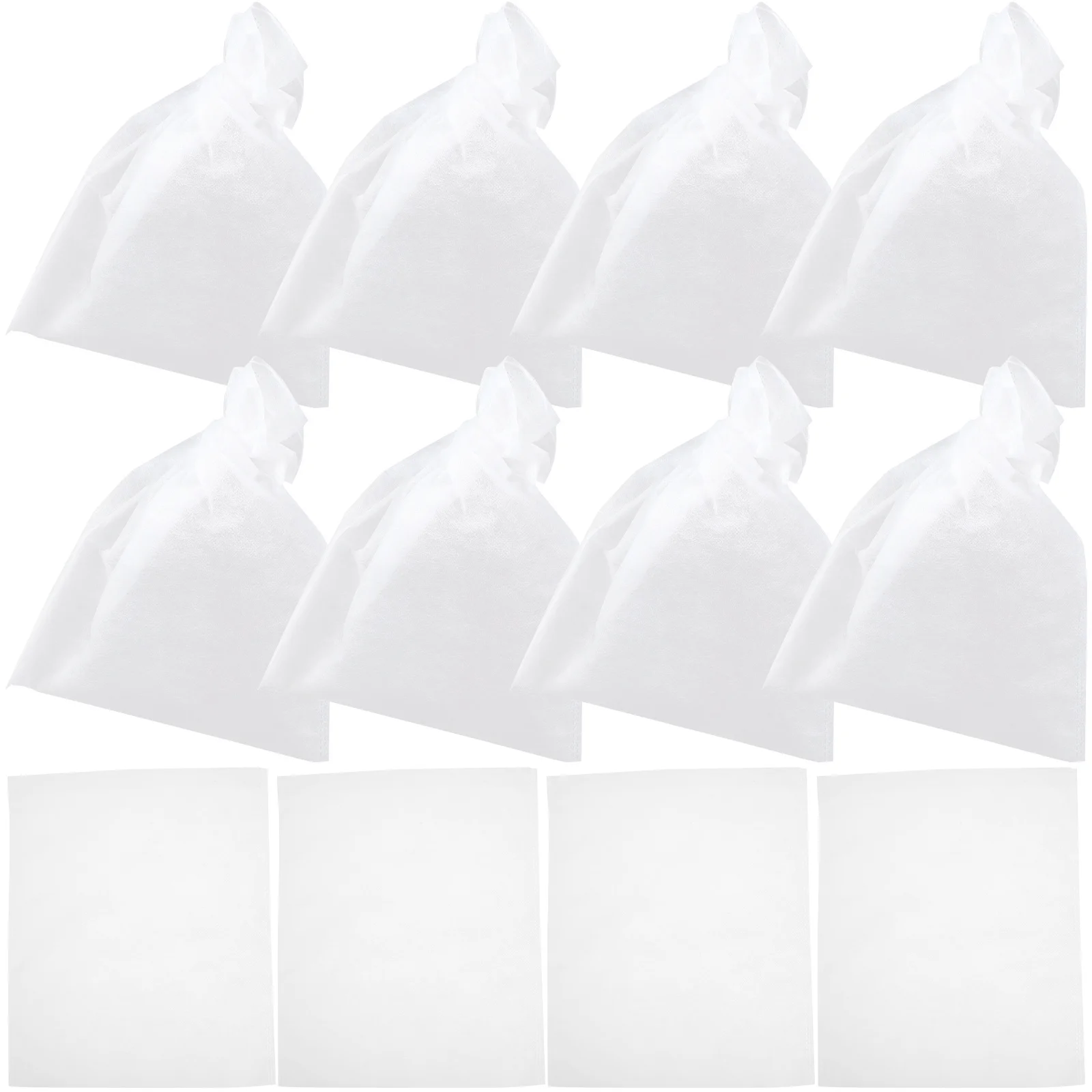 

100Pcs Fruit Protection Bags Breathable Non-Woven Fabric Nursery Bags for Growing Fruits Vegetables and Flowers