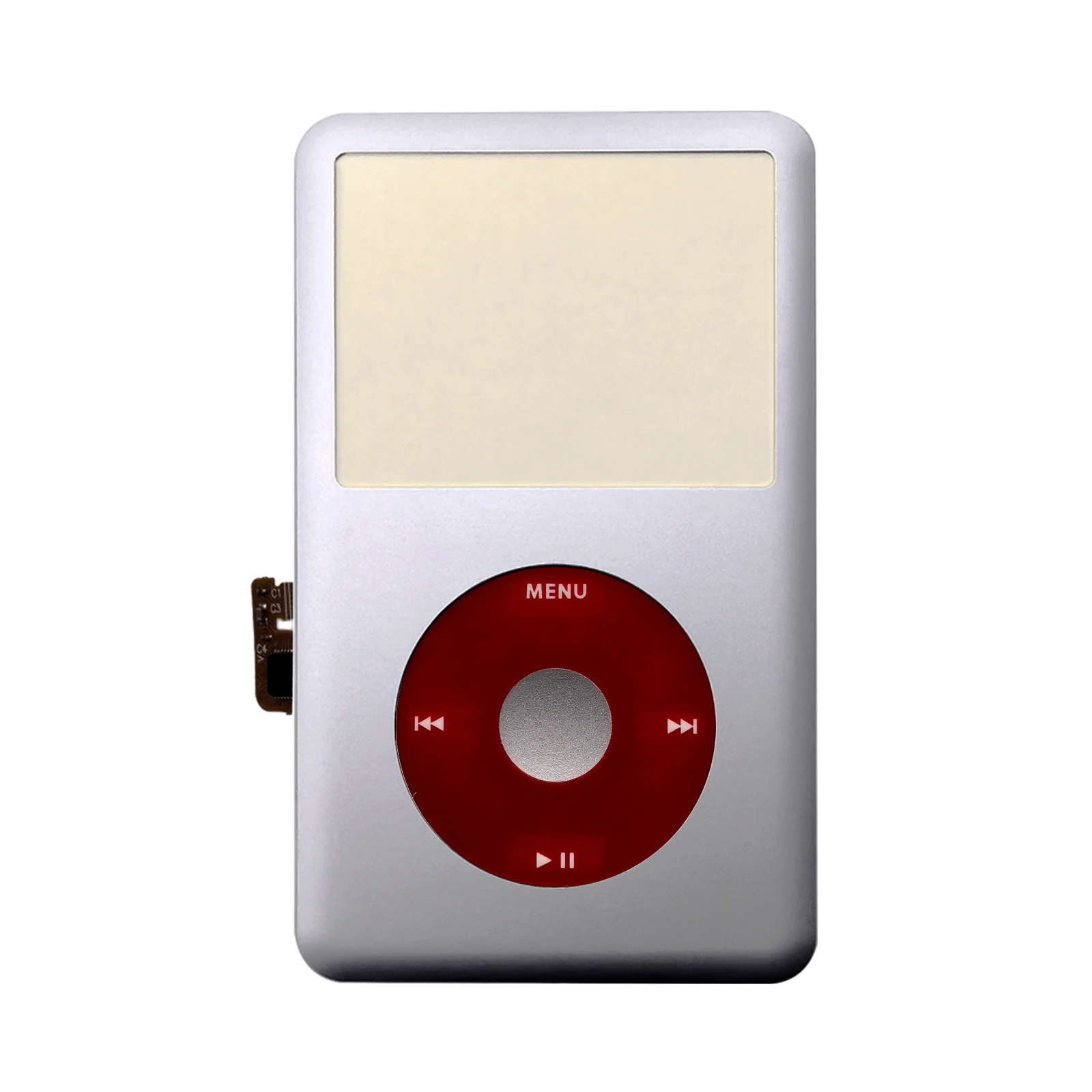 iPod Classic 6e 7e generatie voorkant frontplaat metaal met klikwiel middenknop vervangende reparatieonderdelen gereedschapsset