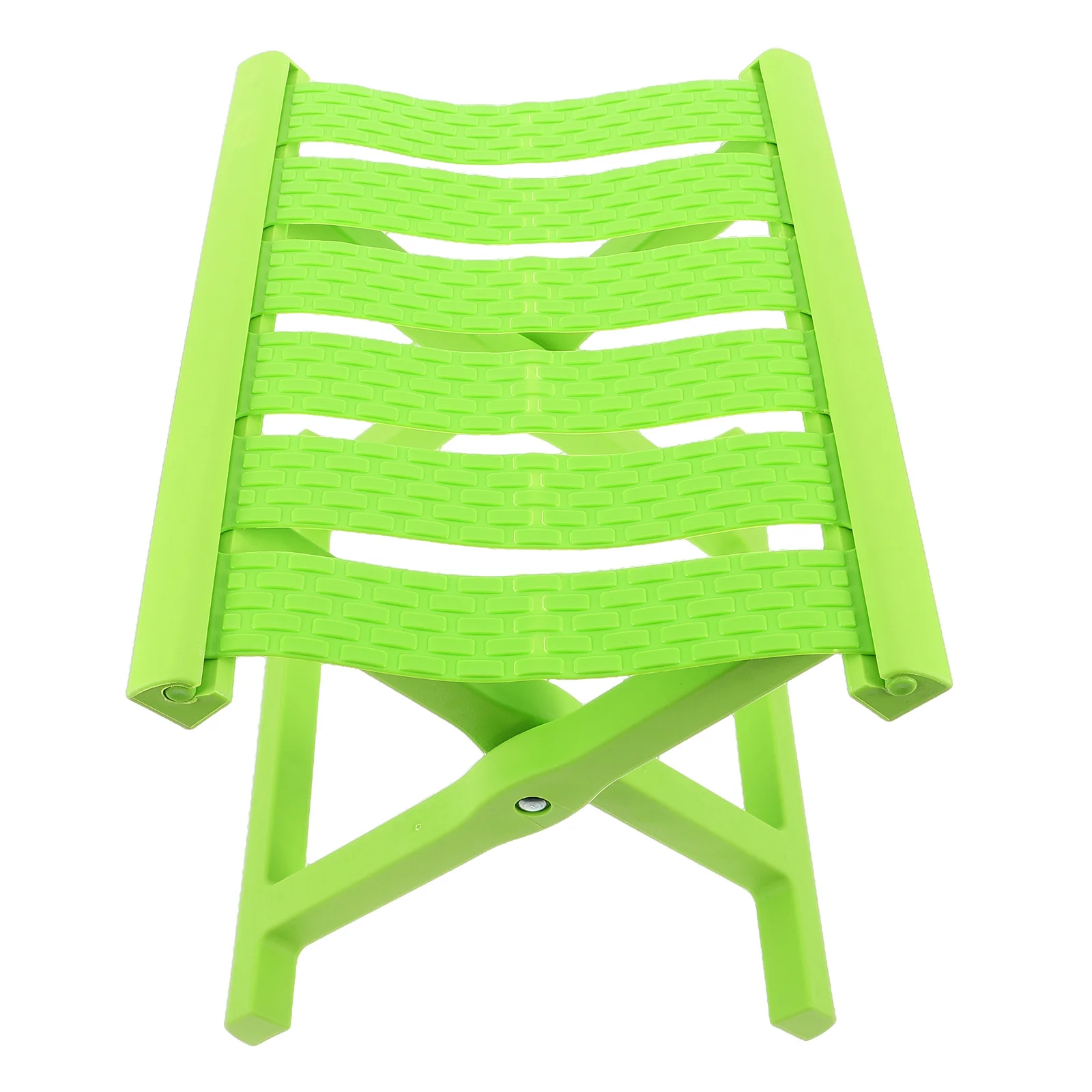 

Folding Outdoor Stool Compact Picnic Fishing Chair Foldable Beach Camping Light Green Portable Travel Lightweight Ergonomic