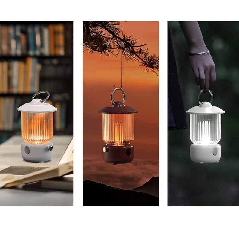 空気加湿器,レトロな常夜灯,ワイヤレス充電アロマディフューザー,エッセンシャルオイル,ランタン,ベッドサイドランプ