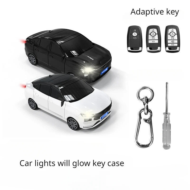 For Ford Mondeo Key Cover Car Model Case fusion Remote Control Protective Cover Keychain Accessory Surprise Gift Car Decoration