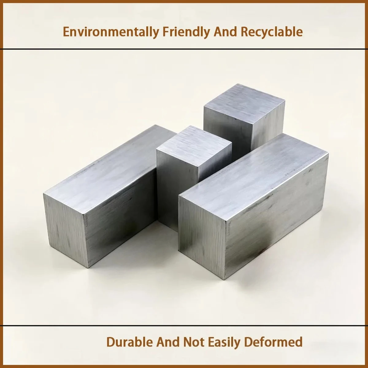Aluminum alloy square flat steel with dimensions of 5 * 5-140 * 140mm is used for equipment frames, tooling supports,etc