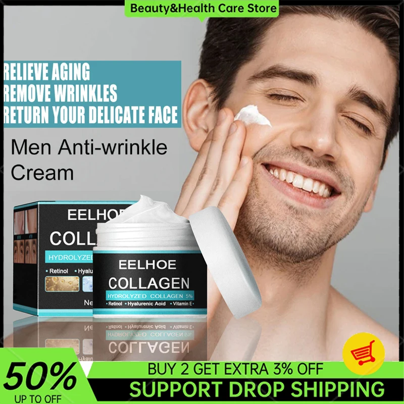 

50g Retinol Face Anti-wrinkle Cream Moisturizer Anti-aging Wrinkle Deep Hydration Moisturizing Skin Shrink Pore Smooth Skin Care