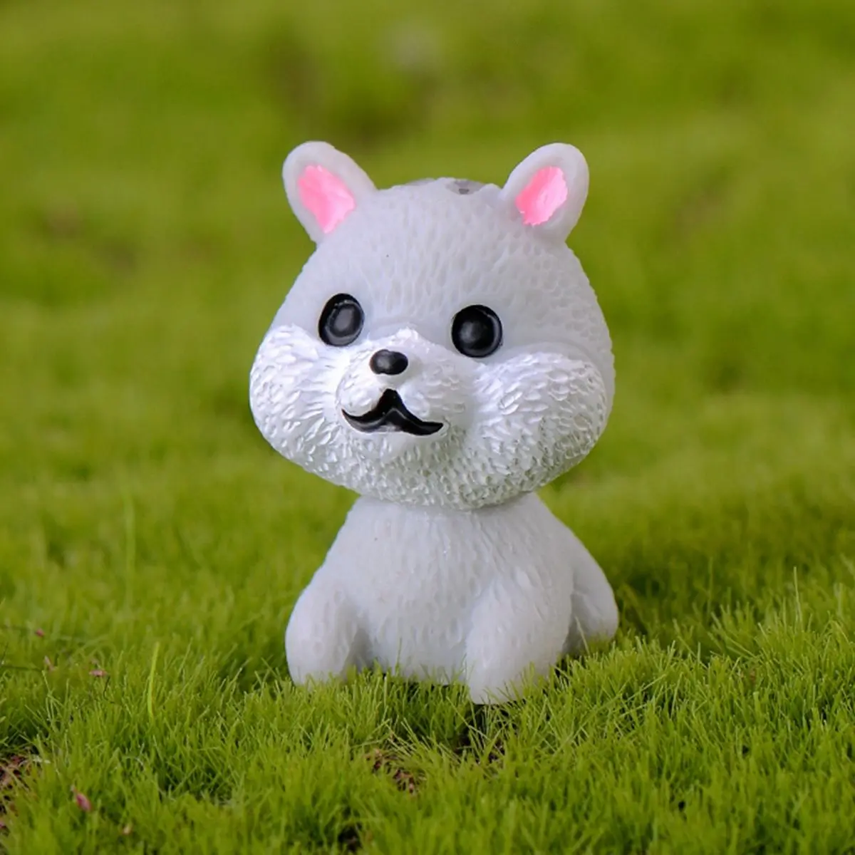 

Creative Home Decor Fairy Garden Puppy Statue Mini Figurines Animal Miniature Cake Decoration Dog Ornament