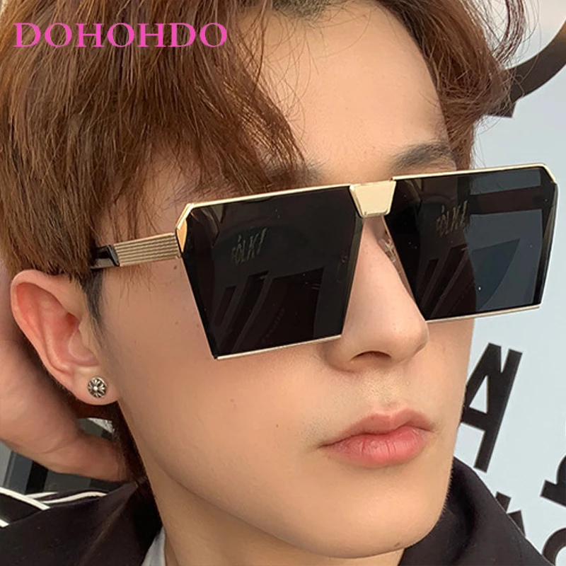 

Fashion Steampunk Square Frame Women Sunglasses Luxury Design Multi-color Lenses Men Sunglass Travel Drive Eyewear UV400 Lentes