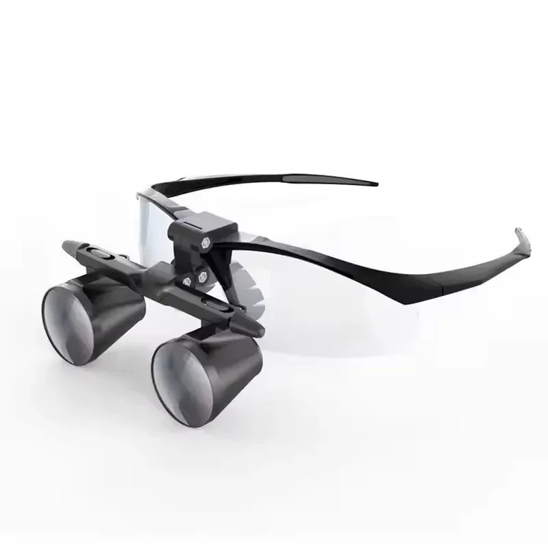 KWS Adjustable 2.5X 3.5X Loupes Electric Sbinocular Magnifying Glasses CE Certified Oral Therapy Equipment