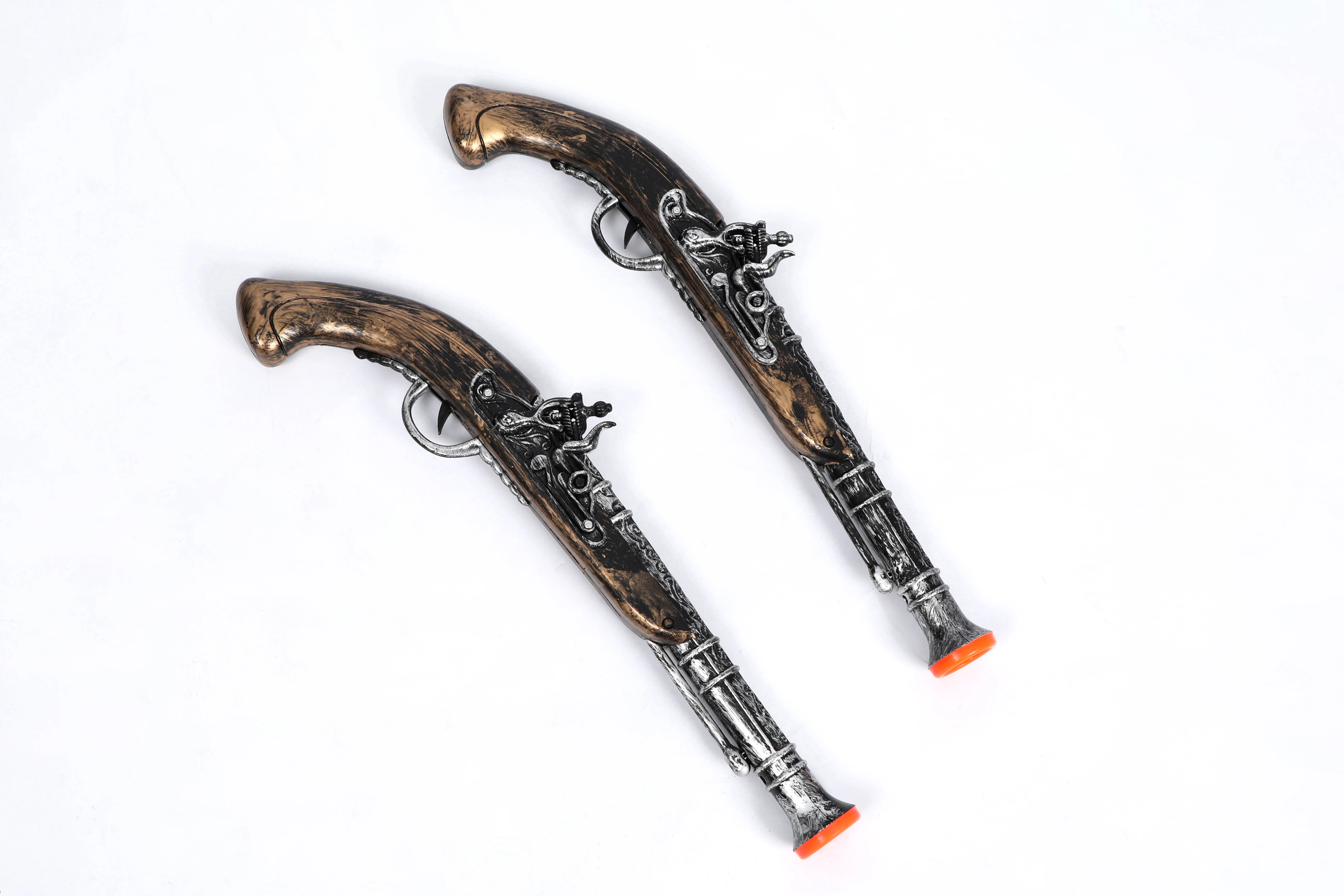 Captain Jack Sparrow Cosplay Jackie Wig Hat Brown Boots Gun Sword Men's Cosplay Shoes Halloween Medieval Pirate Boots Accessory