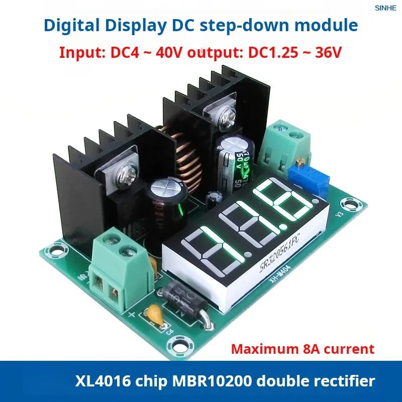 

Hazy Xinghe xh-m404 Number dc-dc Step-down module xl4016 Adjustable module 8a