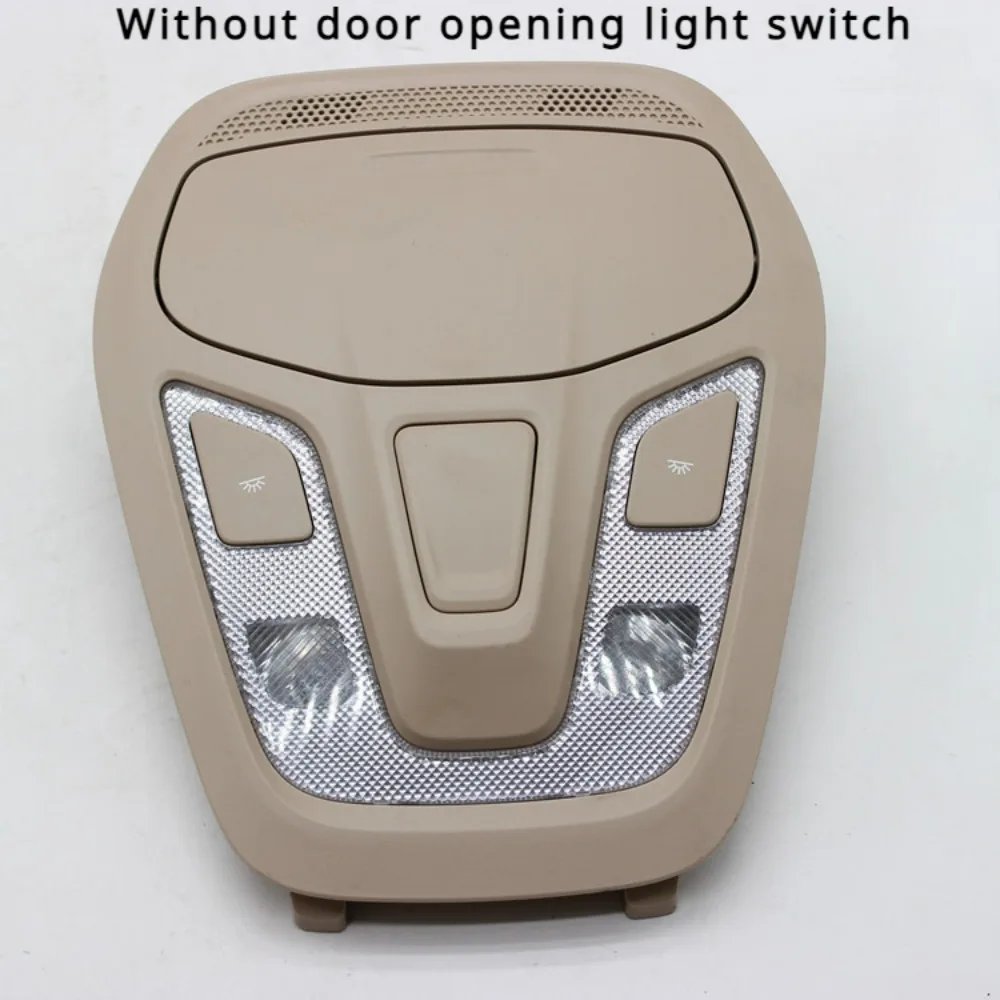 

1PC Grey Beige Front Left Driver Top Glasses Box Reading Light Switch Reading Lamp for Maxus V90