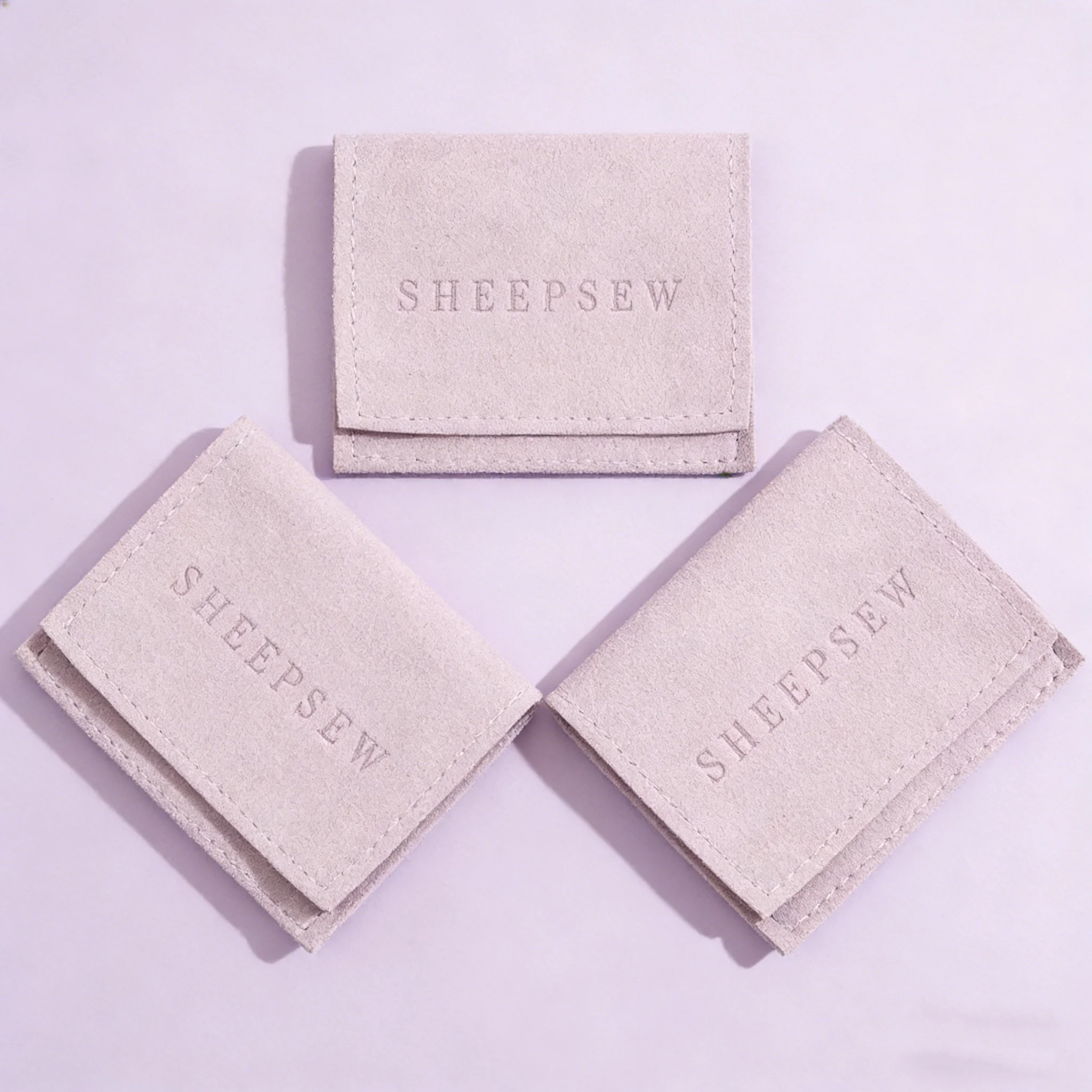 

Мешочек для украшений PandaSew с индивидуальным логотипом, тиснением и завязками, из микрофибры, мягкий бархатный мешочек для упаковки ювелирных изделий, для ожерелий