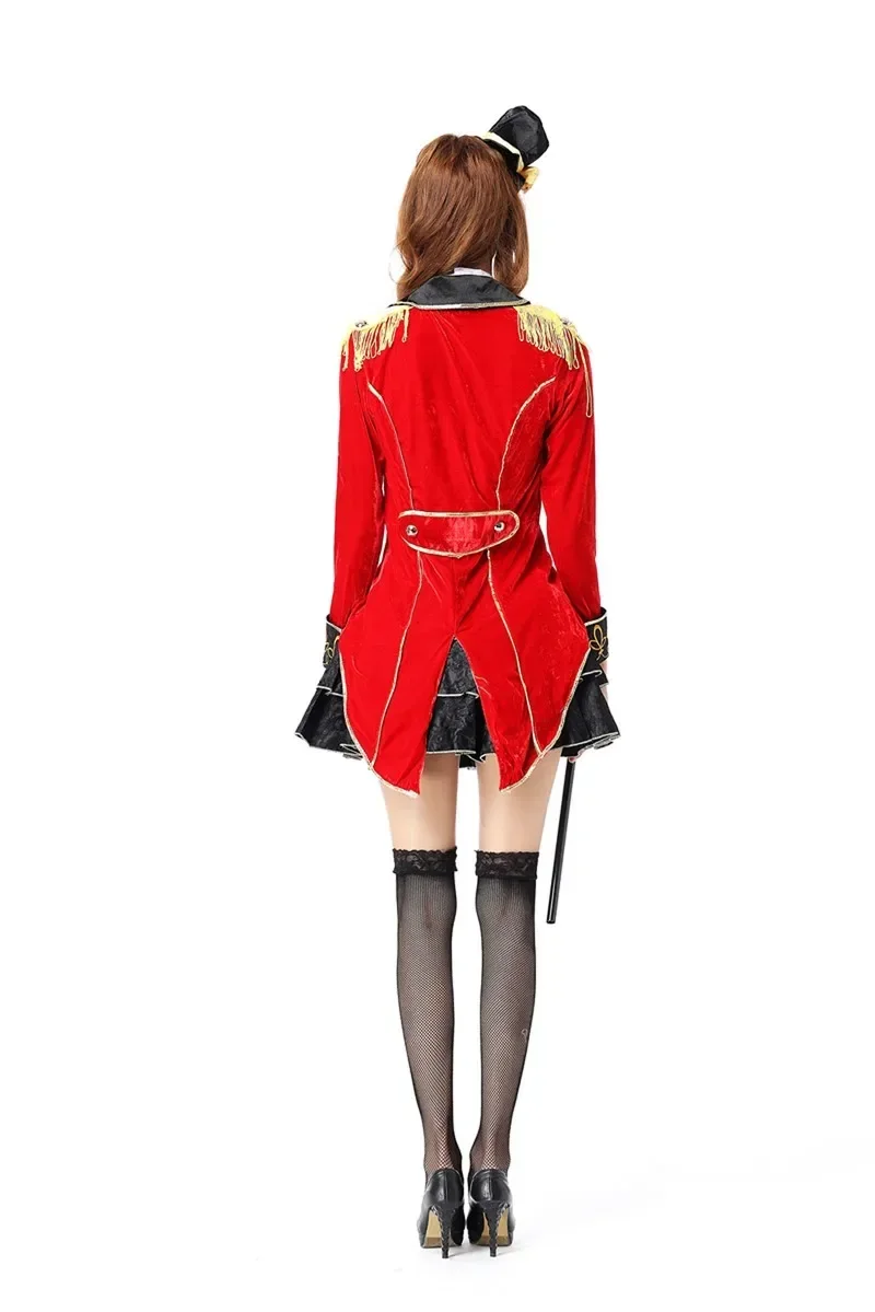 Halloween Cosplay Costume Female Cosplay Dress Adult Circus Clothes Women Clown Costume Halloween Party Girl Dress