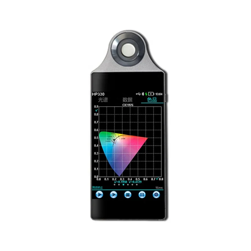 

HP330 380-780nm Spectrometers Portable CCT CRI Lux Tester Illuminometer Photography Photometer