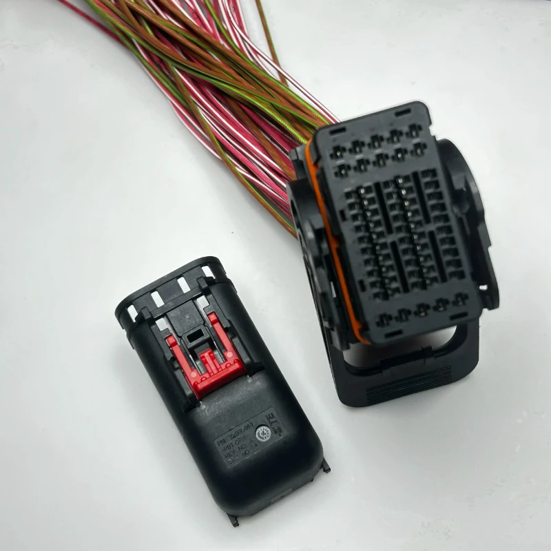 2PCS 2299987-1-2 Original 65-hole new energy vehicle computer board plug, test plug wiring harness