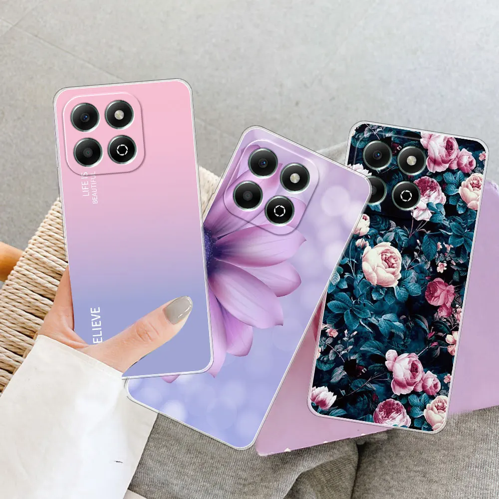 For ZTE Blade A35 Case Back Cover for ZTE Blade A55 Fashion Shockproof Clear Soft Silicone Phone Case For ZTE A35 A55 Coque image 5