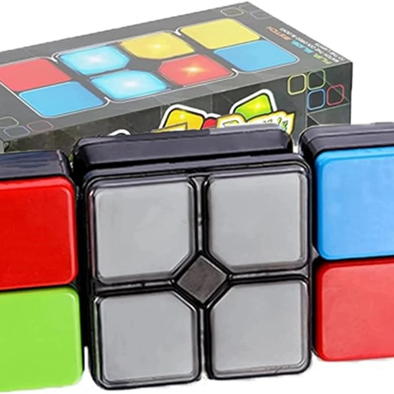 플립슬라이드 게임, 전자 휴대용 게임 |   뒤집고, 밀고, 색상을 일치시켜 시계를 이길 수 있습니다 - 4가지 게임 모드 - 멀티플레이어