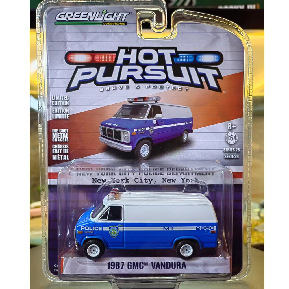 

GreenLight 1:64 1987 GMC Vandura High Simulation Alloy Car Model Collectible Toy Gift Souvenir Display Ornament