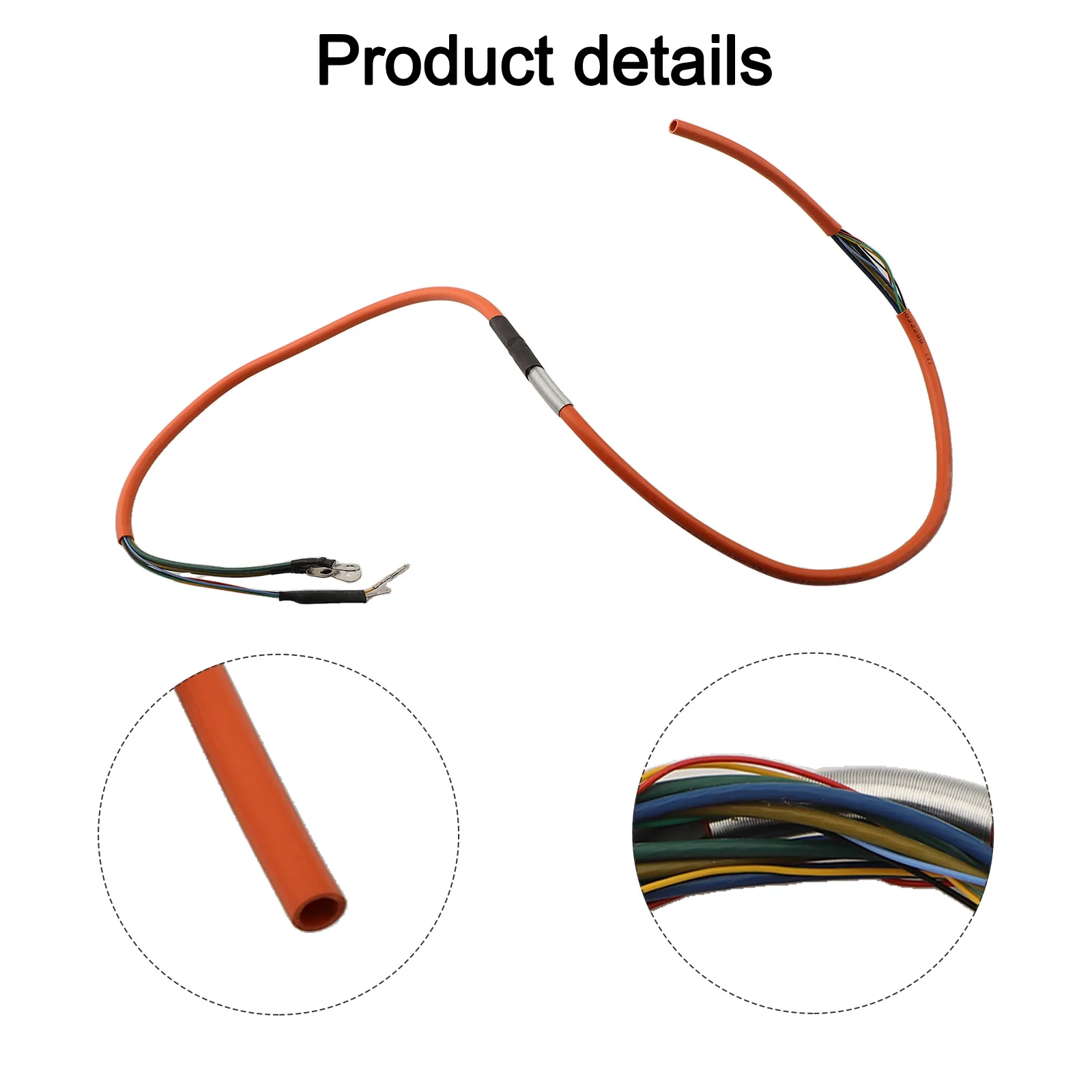 Electric Bike Brushless Motor Cable 2.0 2.5mm² Hall Senor Connector Line For E-Scooter 800W1000W Motors Wires Replace Parts