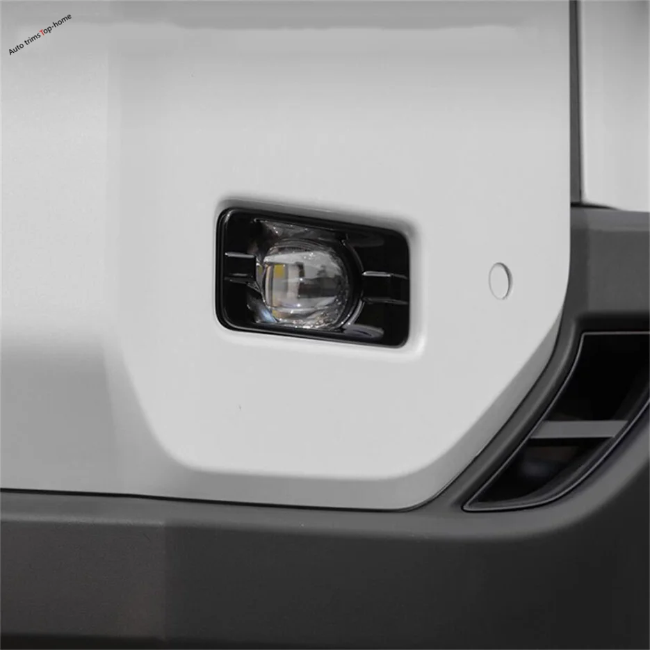 

ABS Stickers Car Front Fog Lights Lamp Decoration Accessories Cover Trims Fit For Toyota Land Cruiser 250 Prado LC250 2024 2025